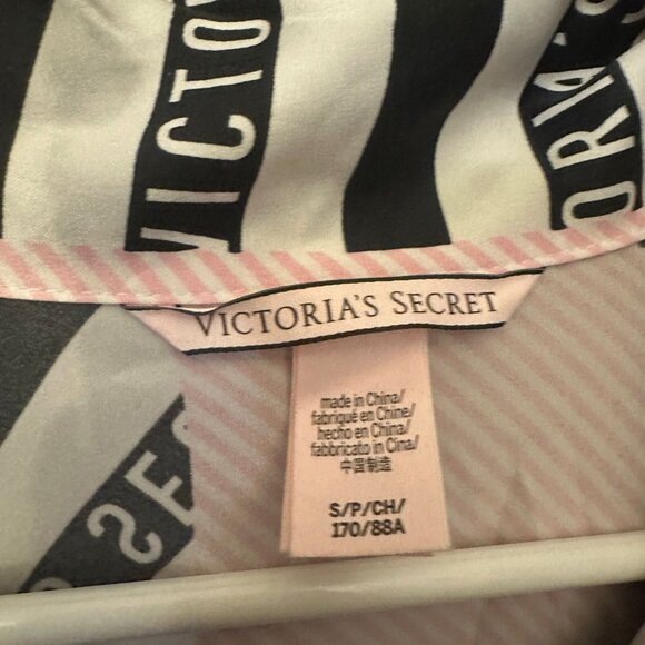 Victoria's Secret Satin Like Romper PJs - Picture 2 of 2